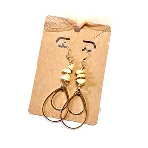 NEW: Soul_Embellish’s Bohemian 925 Gold+Crystal Teardrop Fishhook Earring
